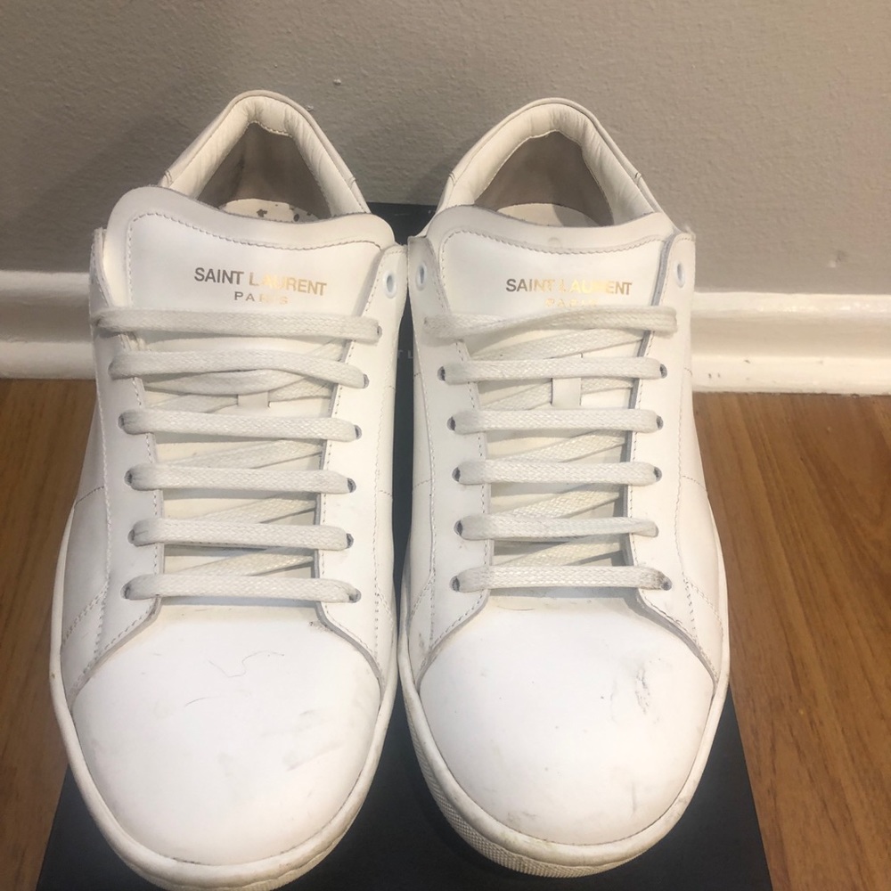 Low top Saint Laurent (Blanco)